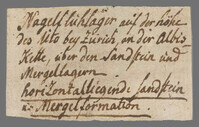 L 01332
<br/>
Label met opschrift
<br/>
<em>Escher von der Linth, Johannes Conrad (1767-1823)</em>